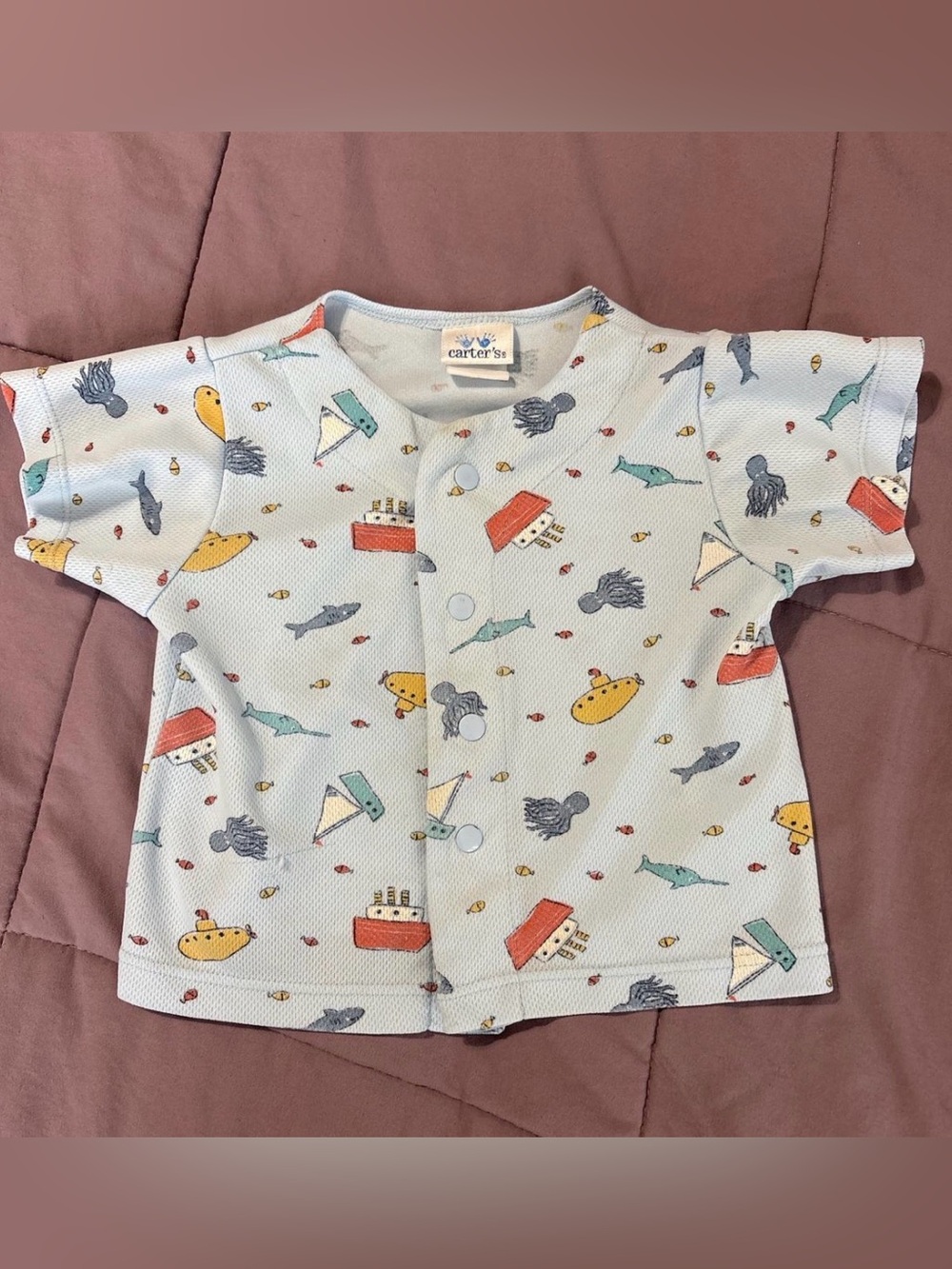 Vintage Carter's Toddler Button-Up Shirt